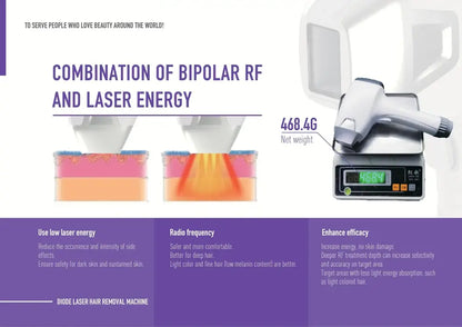 Diod laser 3000W -  hårborttagning